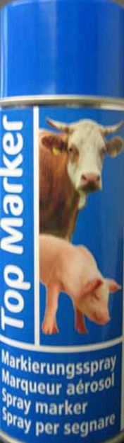 Image sur Spray de marquage TopMarker 400 ml bleu