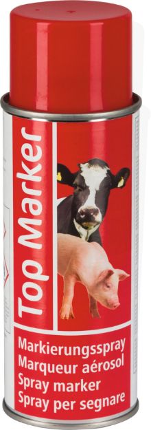 Image sur Spray de marquage TopMarker 400 ml rouge